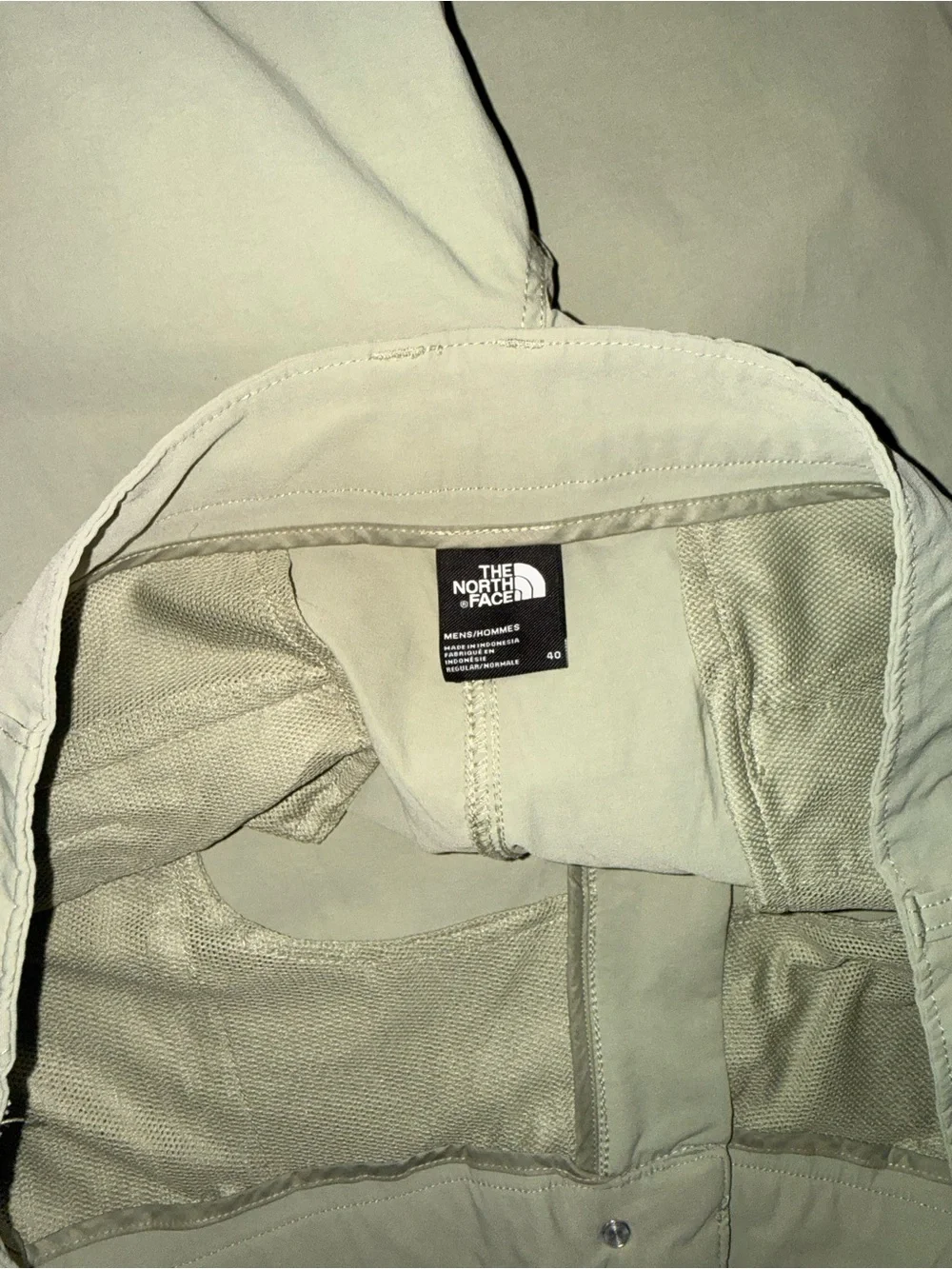 Men's Lightweight Cream Casual Shorts